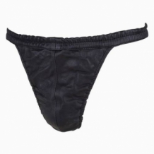 Heren Leren String