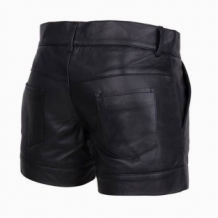 Leren Shorts  Jeans Model