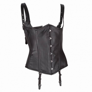 Model 11 Leren Corset