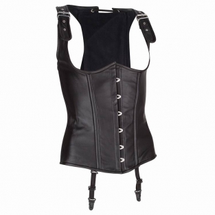 Model 12 Leren Corset