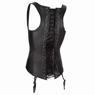 Model 12 Leren Corset